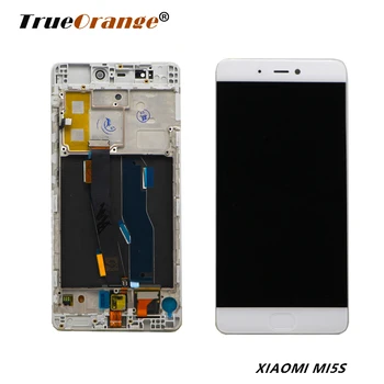 

Original Axisinternational 5.15" For Xiaomi 5S Mi5S M5S With Fingerprint Lcd Screen Display With Frame+Touch Panel Digitizer