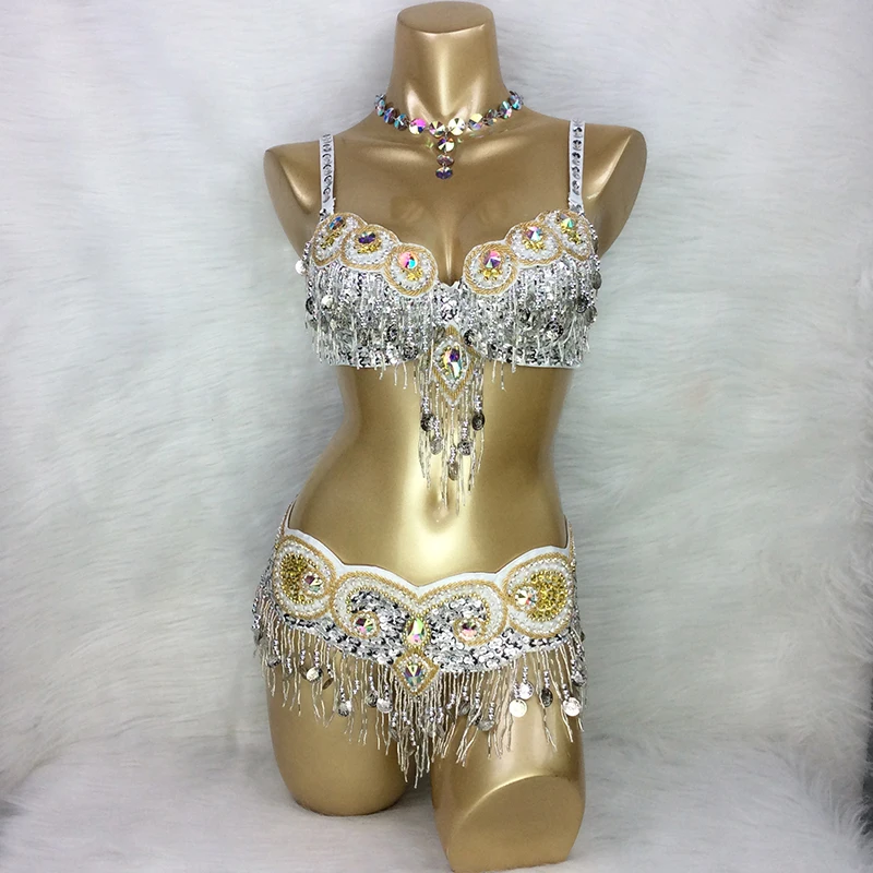 Girl Dance Costume Sexy Belly Dance Costume Bar Party Nightclub Ladies Stage Show Wear