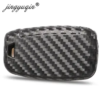 Keyforkess custodia protettiva per chiave in fibra di Silicone per Hyundai Elantra Solaris 2016-2019 3/4 pulsanti pieghevole custodia in carbonio chiave a distanza - Jingyuqin custodia protettiva per chiave in fibra di Silicone per Hyundai Elantra Solaris 2016 2019