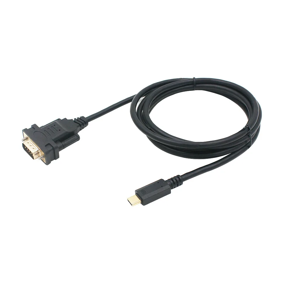 

FTDI's Chip USB-C to DB9 Serial Adapter Cable RS232 COM Port