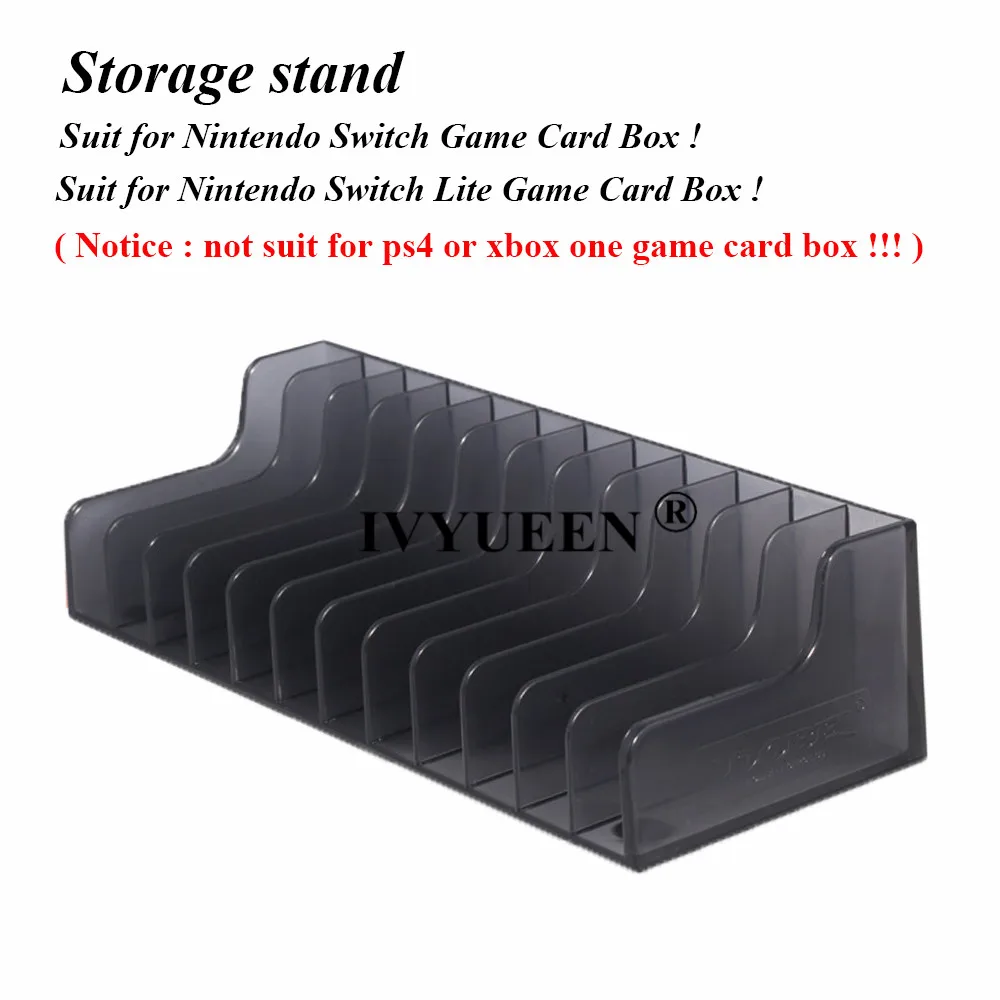 for Nintend switch lite console game card boxes storage stand 03