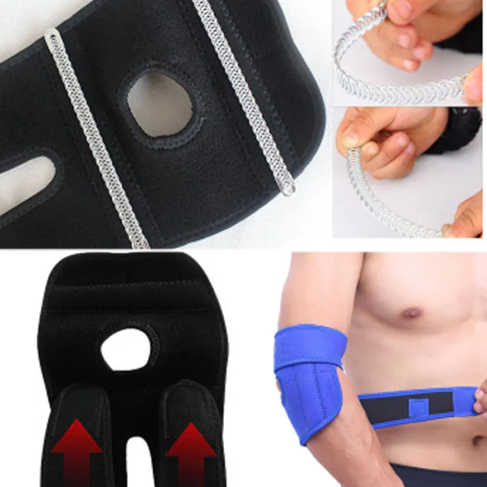 1pcs Elbow Support Pads Adjustable Breathable Sprained Elbow Wrap Support Brace FK88