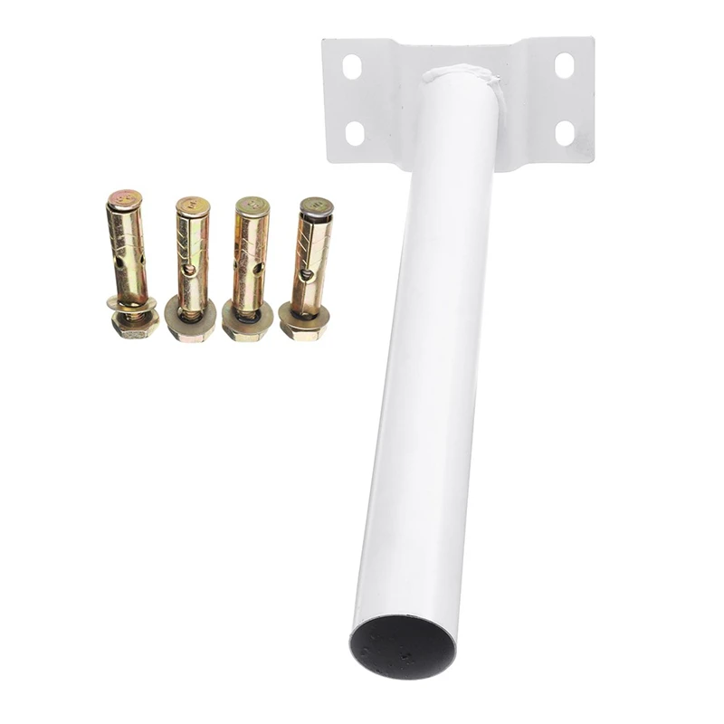 40CM Steel Bracket for Solar Powered Street Wall Light Lamp with Bracket Base and Mounting Accessories LED Arm Mounting