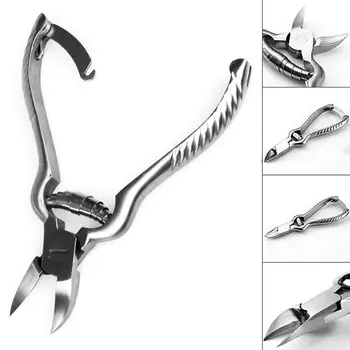 

Stainless steel Toe Nail Clipper Nippers Chiropody 12.4cm Thick Nails Heavy Tool Duty T2N5