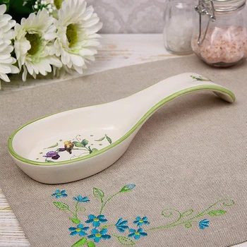 

Stand for a spoon "Green Garden", 21.5 × 7.5 × 3.5 cm