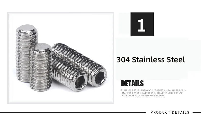304 Flat hex head self tapping detail 3