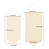 Nordic Blank Cotton Brooch Pin Badge Holder Hanging Wall Display Banner Flag Kids Room Decoration Button Lapel Collection 6