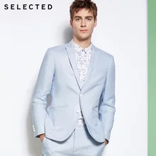 Избранные мужчины чистый цвет Досуг корейский Костюм | 418272511