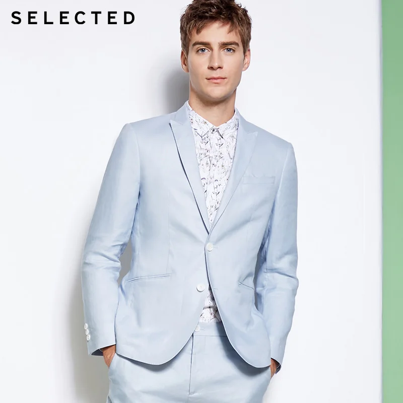 

SELECTED Men New Pure-color Leisure Korean Suit| 418272511