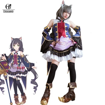 

ROLECOS Anime Princess Connect Kiruya Cosplay Costume Game Kiruya Momochi Cosplay Anime Lolita Dress Women Outfit