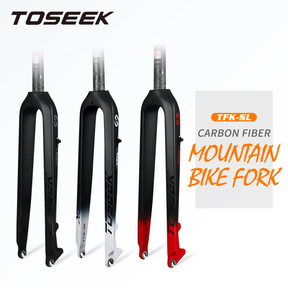 TOSEEK TFK SL Carbon Bicycle Fork 29 