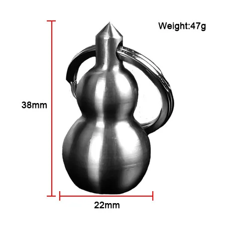 22x38mm Мини тыквенный молоток Метеор из нержавеющей стали твердое Оборудование для защиты боевые искусства Оборудование женская подвеска для самообороны - Цвет: 22x38mm