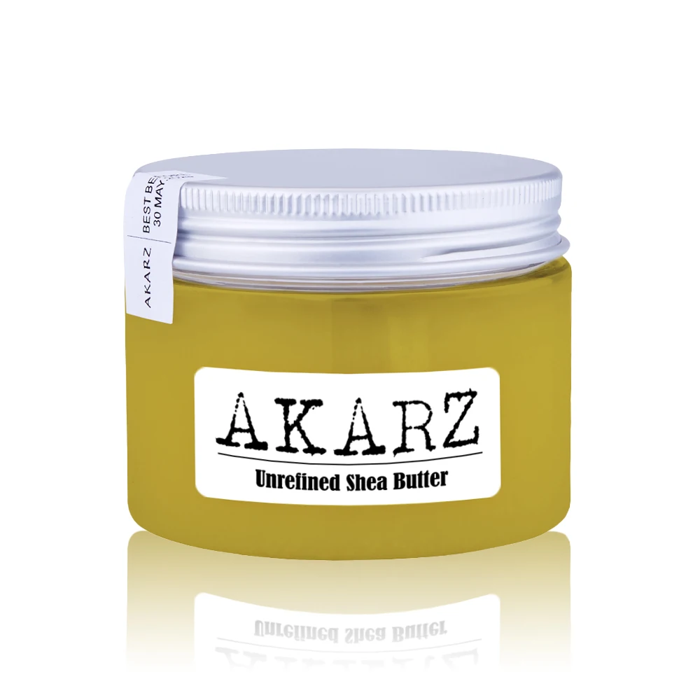 AKARZ brand Unrefined Shea Butter highquality origin West Africa Yellow solid Skin care products Cosmetic raw materials base oil nbjkato brand new genuine cigarette lighter cigar lighter base 4793551 for chrysler 300c jeep grand cherokee