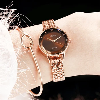 

Quartz Watch Woman's High-end Glass Life Waterproof Distinguished women watches Dress watch Party decoration gifts Female