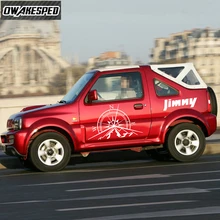 Boussole graphique vinyle Deal pour Suzuki Jimny au MT hors route style voiture porte côté décor autocollant Auto carrosserie accessoires extérieurs 
