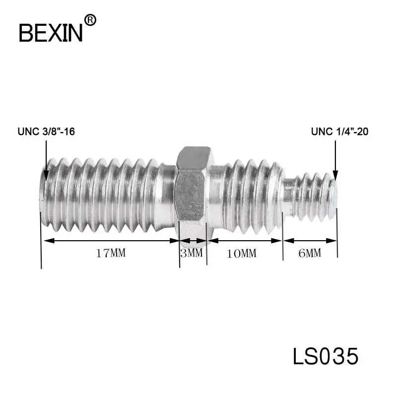 

Photography Accessories 3/8 To 1/4 Inch Monut Adapter Fixed Screw For Dslr Camera Tripod Monopod Connection Mounting