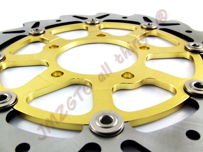 Тормозные диски мотоцикла для KAWASAKI ZX10R/ZX6R/ER6F/ER6N/Z750/Z1000/VERSYS 1000/Доминатор плавающий ротор дисковых передних тормозов