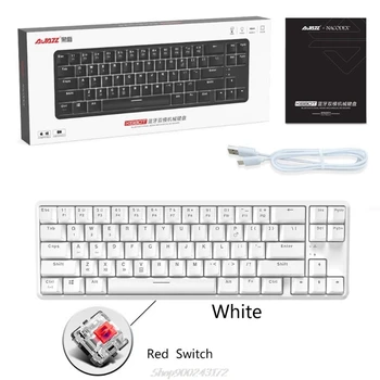 

Wired Bluetooth 68 Keys with Anti-ghosting Design Mechanical Keyboard for Ajazz K680t Different Backlight Modes Au18 20 Dropship