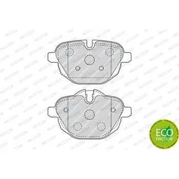 

Brake pads for BMW 5 F10/F11/X3 F25/Z4 E89 2.0-3.0-10 rear