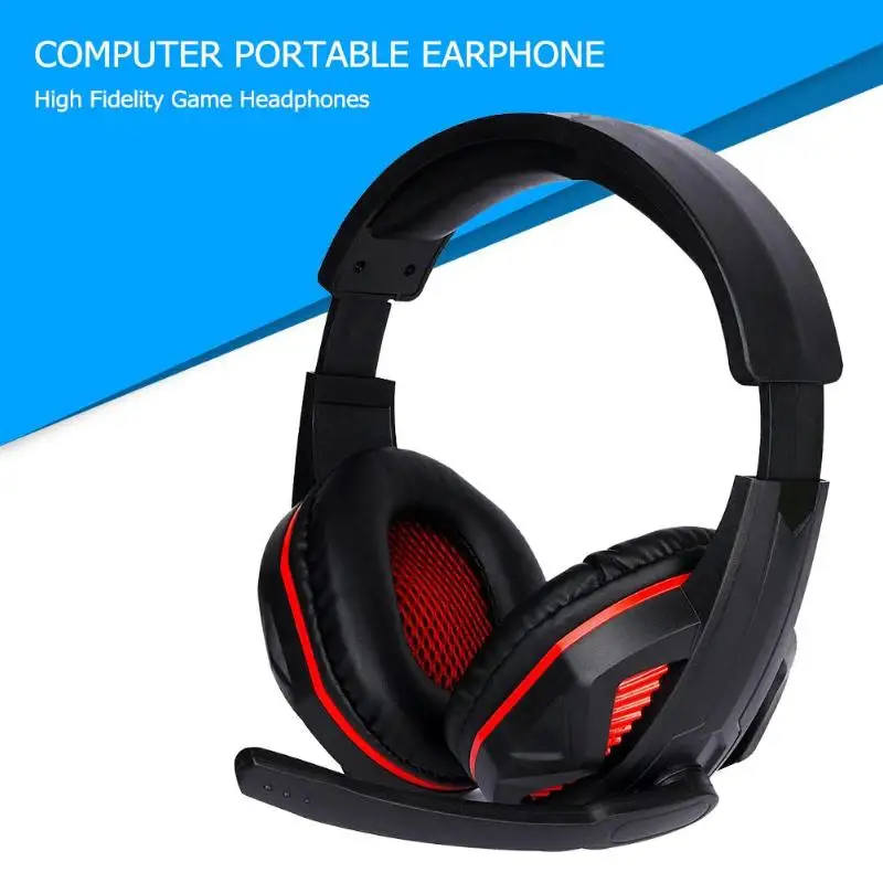 Наушники с микрофоном Hi-Fi игровая гарнитура наушники для PS4 Xbox One