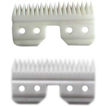 

5Pcs 18Teeth and 5Pcs 25Teeth Total 10Pcs Pet Clipper Ceramic Moving Blade Replacement Blade Fits Oster A5 Series