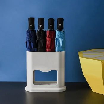 

Umbrella Stand Holder Umbrella Stand Rack Solid Color Umbrella Storage Holder Shelf for Home Office Storage Rack Dropshipping