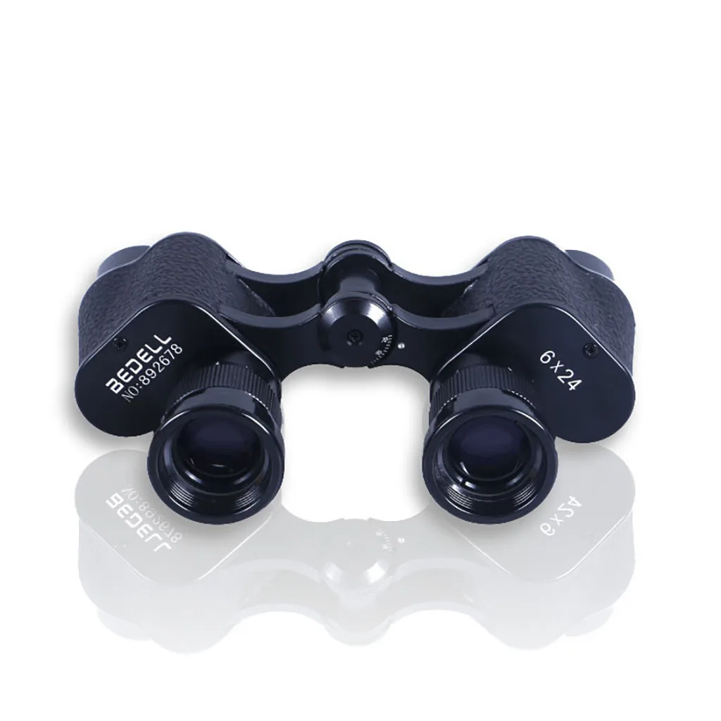 

Telescope Highly Sealed Live Waterproof 6x24 Black Soviet-style Binoculars Telescope 8X For Camping Hunting Sports Telescopio #5