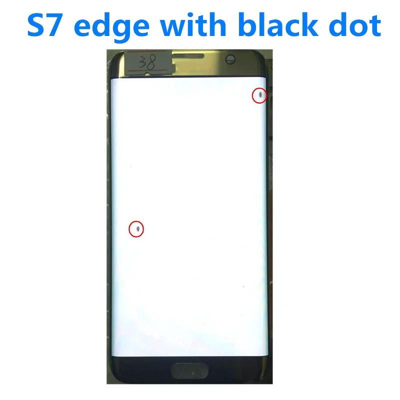 ЖК-дисплей AMOLED 5 дюйма для Samsung Galaxy S7 edge оригинальный дигитайзер сенсорного экрана