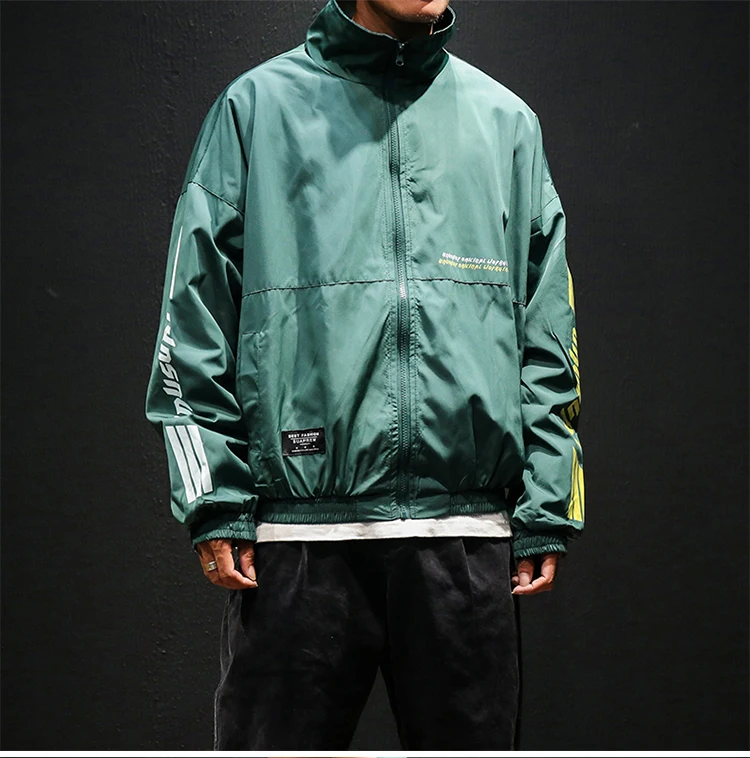 Privathinker черные японские Свободные Лоскутные мужские куртки хип-хоп Уличная Мужская куртка с принтом 5XL сафари стиль мужская одежда