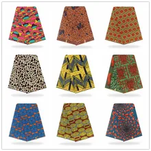 Африканская батик, восковая ткань, пагне, воск, Анкара, восковая ткань, Африканский воск, принты золотого цвета, тонкая ткань, 6 ярдов, для шитья свадебного платья