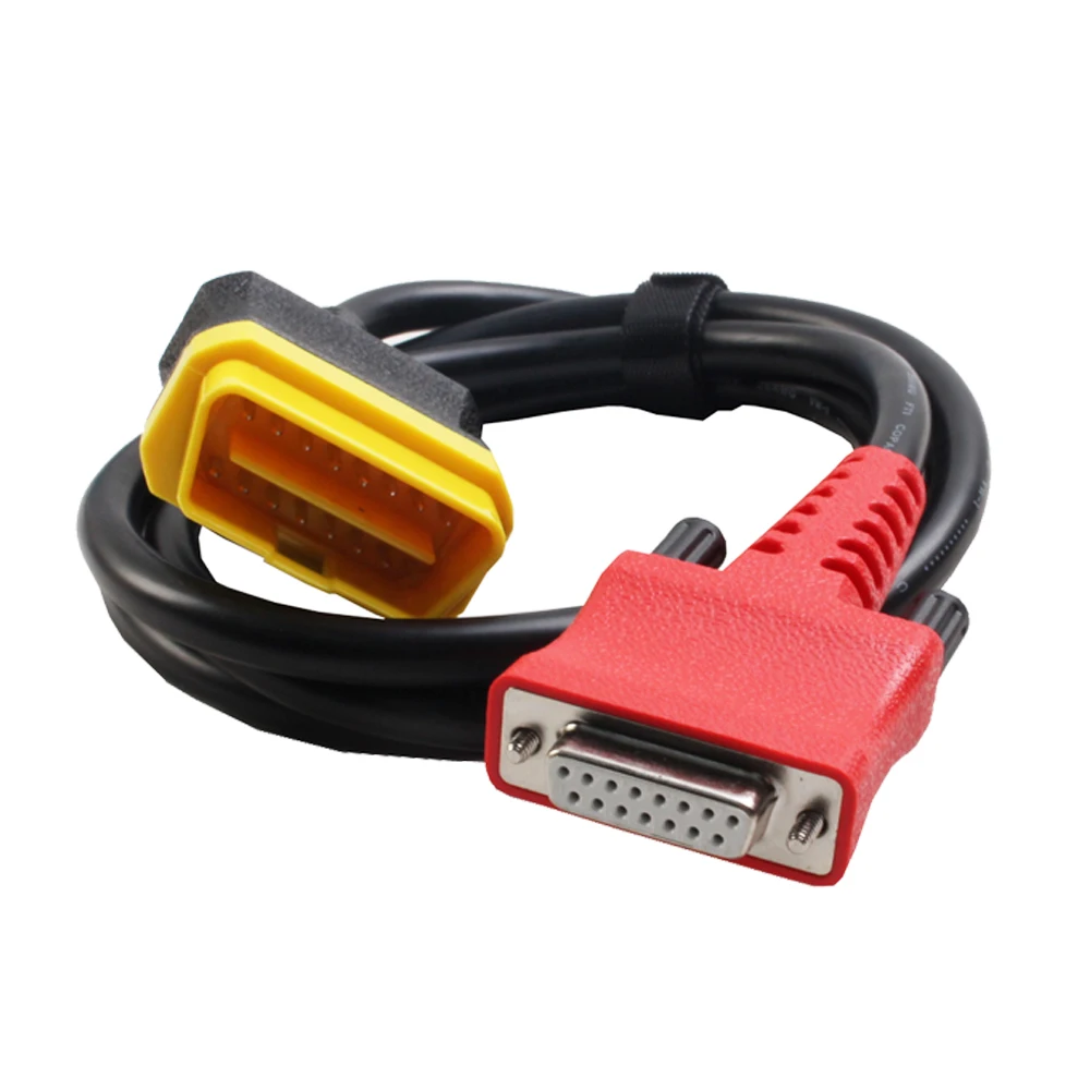 Автомобильный OBD II 2 16Pin к DB15 15Pin диагностический расширительный преобразователь кабель