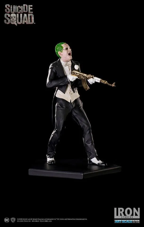 

Anime Suicide Squad GK 7-Inch Jared Leto Clown Suit Tuxedo Double Headed Carve Garage Kit