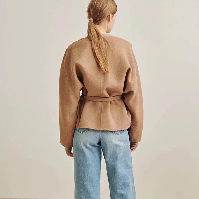 Totem* Wool Coat Short Cardigan Cassic 