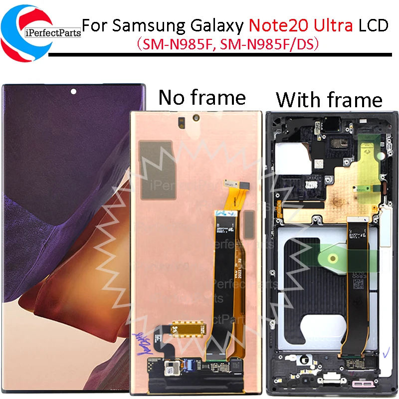 6.9'' Super Amoled For Samsung Galaxy Note20 Ultra Lcd Display With