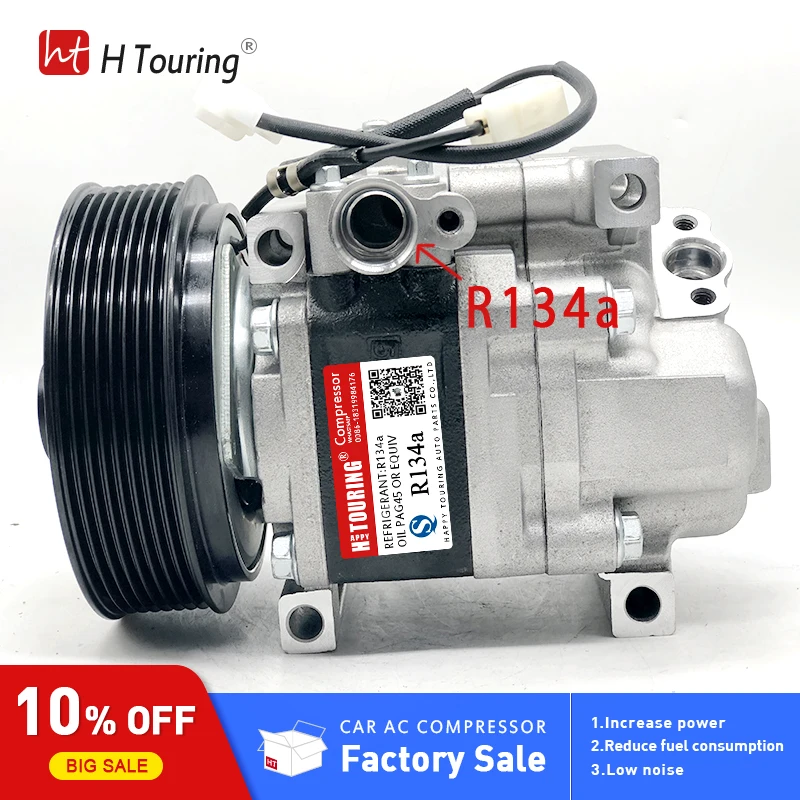 Для mazda 5 6 компрессор GDB161450 GAM6-61-K00 GAM661K00 H12A1AQ4HE H12A0CA4JE H12A1AE4DC GJ6F61K00A GJ6F-61-K00A | Автомобили