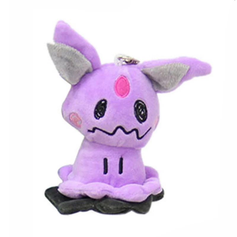 Ditto Metamon Squirtle снорлакс Пикачу Eevee Espeon Flareon Jolteon Sylveon Umbreon Vaporeon плюшевые Фигурки игрушки TYTJ - Цвет: Espeon Mimikyu 10cm