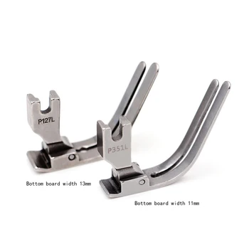 

1 Piece All-Steel Hat Presser Foot Flat Car Cotton Presser Foot P127L / P351L Special Sewing Cotton Quilt Line Presser Foot