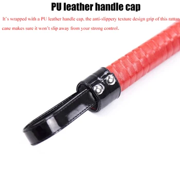 60cm Straight Rattan Prop Whip Flogger,Spanking Paddle Cane Riding Crop,Adult Sex Toys For Couple 5