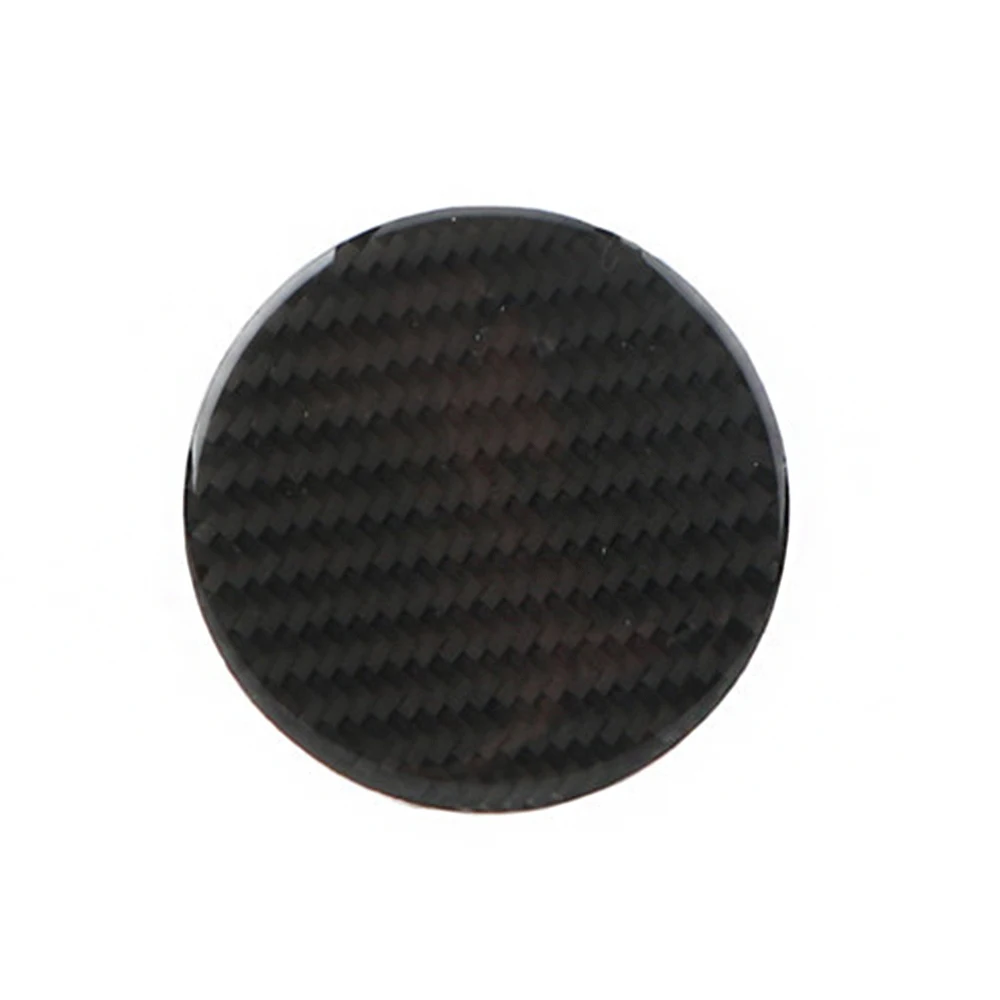 

1Pc Anti-slip Mat Round Gel Sticky Non-slip Mat Carbon Fiber Water Cup Holder Sticky Pad Car-styling Look Mat Accessories 4