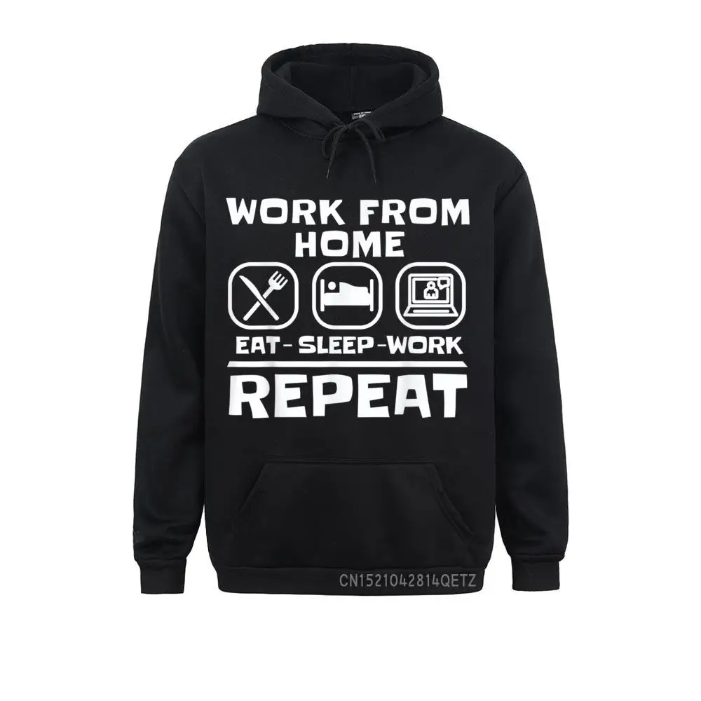 Hip Hop EAT SLEEP WORK REPEAT Work From Home Employee of The Month T-Shirt__B14188 Sweatshirts  Men Hoodies Long Sleeve April FOOL DAY Hoods EAT SLEEP WORK REPEAT Work From Home Employee of The Month T-Shirt__B14188black