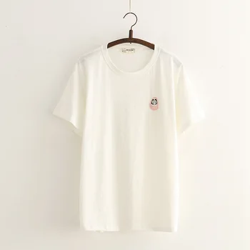 

100% cotton print women casual short sleeve Tshirt female o-neck women t-shirt t-shirt