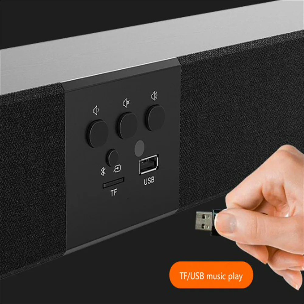 Column Bluetooth Music Subwoofer -Wireless Speakers - Support FM Radio TF AUX USB (HA5)(HA)(F57) main image 0