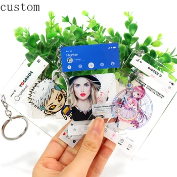 

Custom Music Spotify Scan Code Keychain for Women Men Personalized Acrylic Print Song Code Keyring Christmas Jewelry Gift