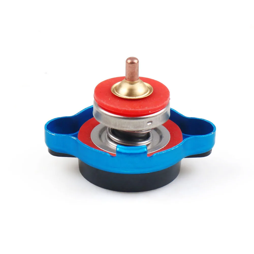 Racing Thermost Radiator Cap Cover With Water Temp gauge 0.9 BAR or 1.1 BAR or 1.3 Cover (Big head) Without radiator cap