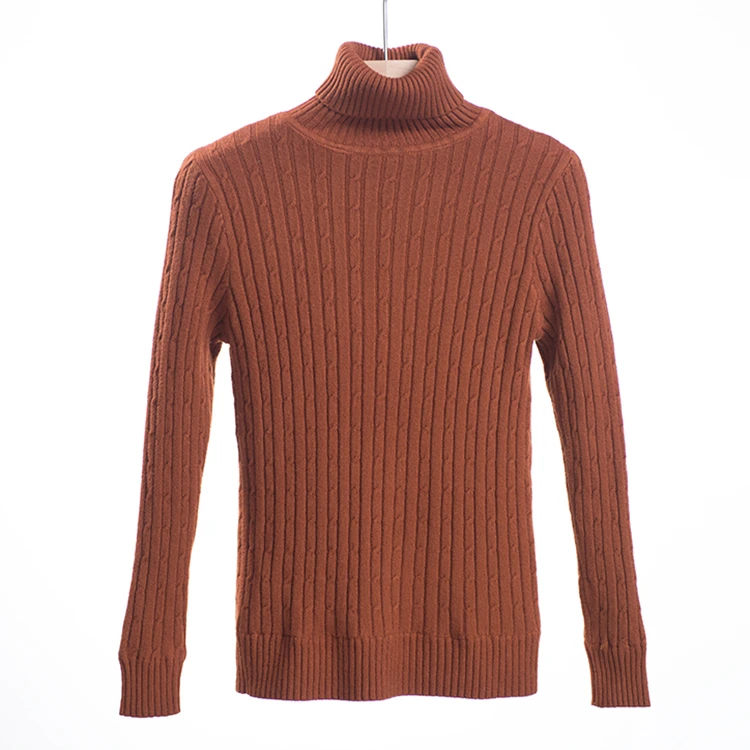 Colorfaith/Новинка года; осенне-зимние женские пуловеры; свитер с высоким воротником; Вязаные Теплые Элегантные повседневные однотонные Топы; SW1878