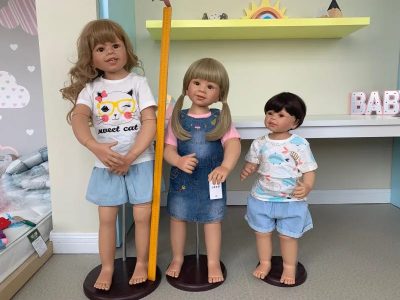 100 см Жесткий Силиконовый виниловый реборн младенец принцесса девочка кукла игрушка прекрасный настоящий ребенок 3 года размер детская одежда модель куклы