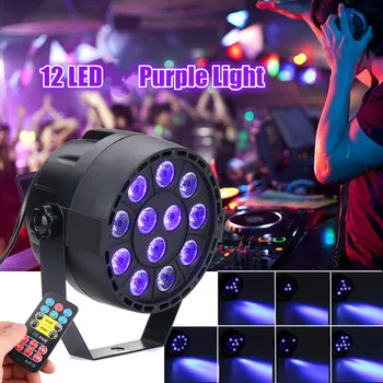 

36W Purple LED Stage Light led Par Light With DMX for disco DJ projector machine Party Decoration Stage Lighting AC90-240V