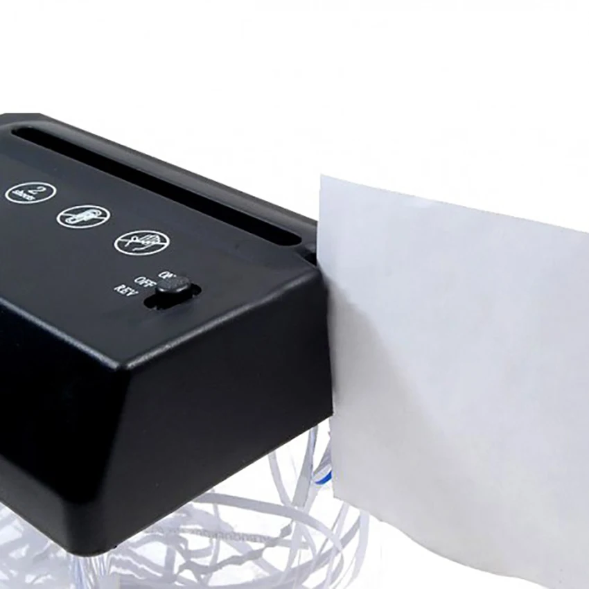 Мини-Электрический Шредер портативный Шредер для бумаги USB на батарейках Шредер для документов инструмент для резки бумаги для дома и офиса