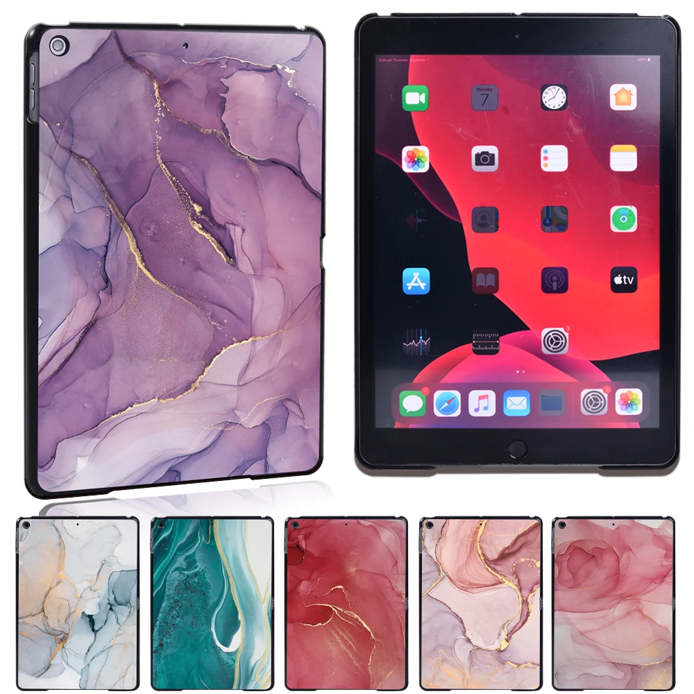

Watercolor Series Case for Apple IPad Mini1/2/3/4/5/iPad2/3/4/iPad (5/6/7/8th Gen)/Air/Air2/Air3/Pro Multicolor Slim Tablet Case