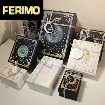 

Starry sky подарочная коробка paper pack gift box wedding birthday Valentine's Day perfume cosmetics lipstick Коробка подарков